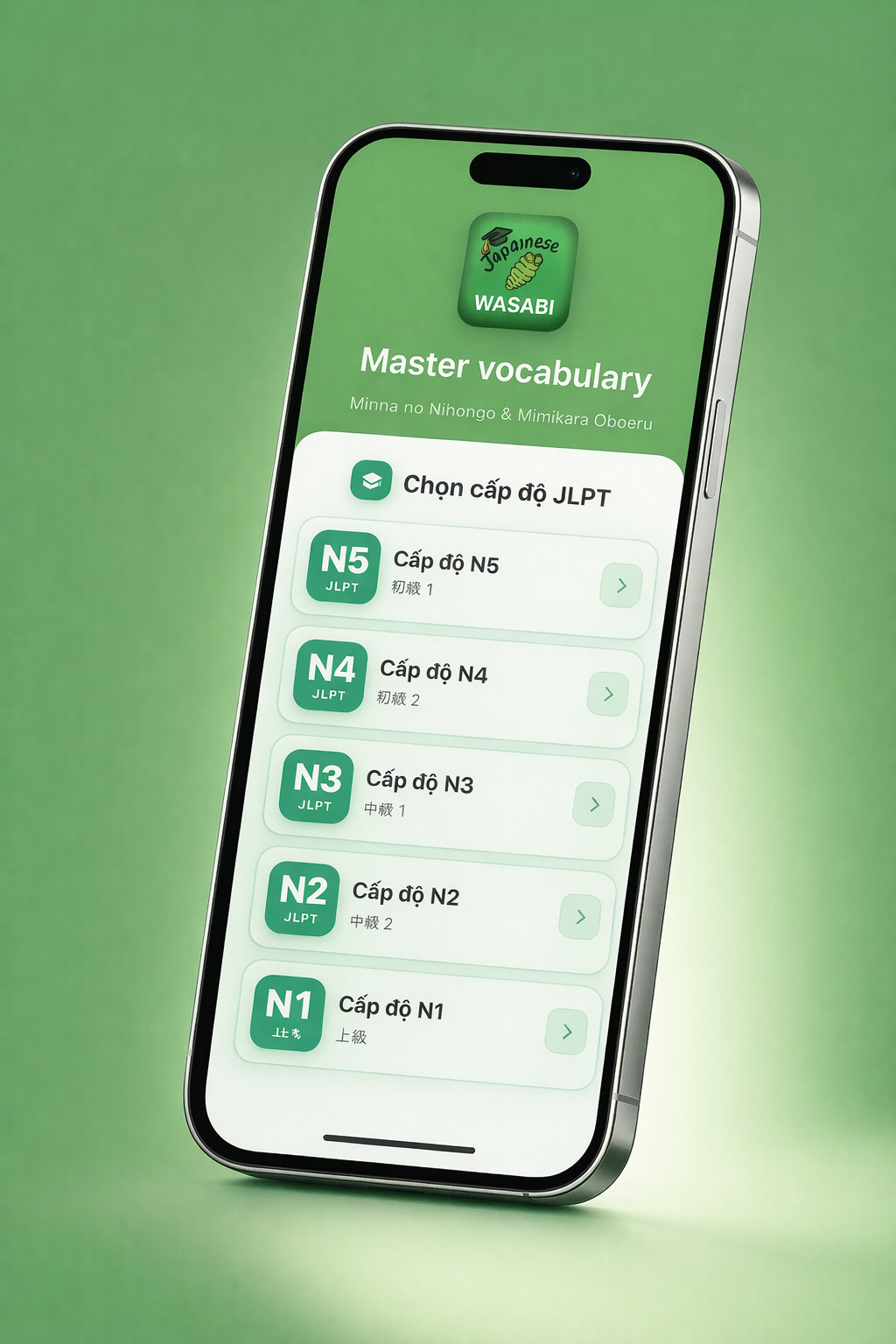 Wasabi App Description